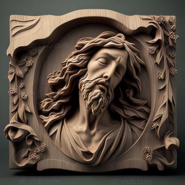 3D model st jesus (STL)